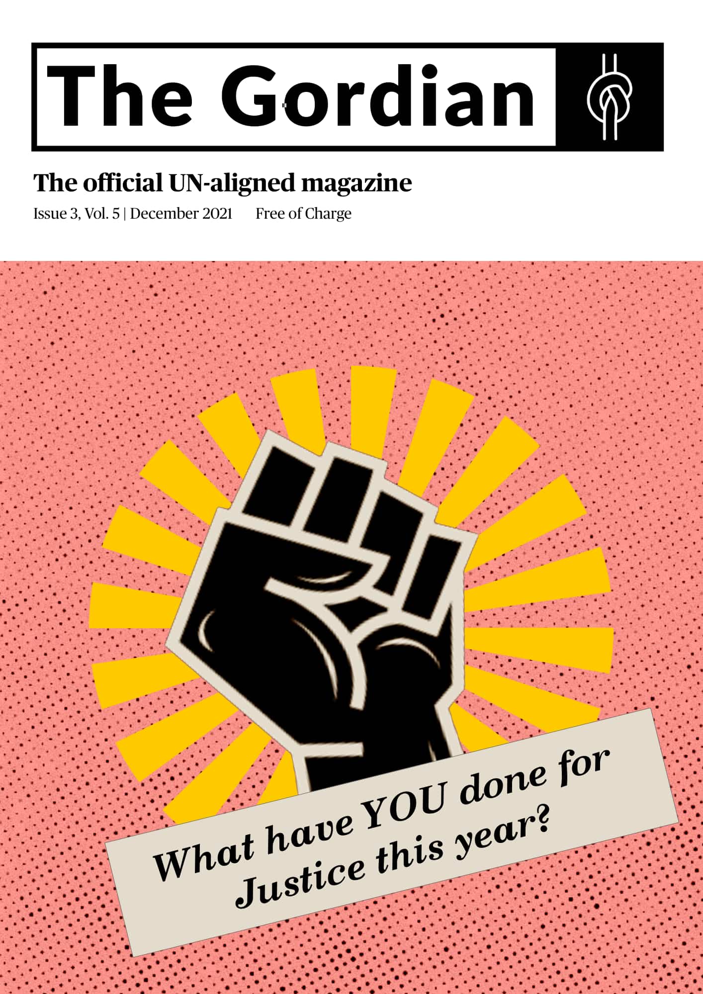 What have YOU done for Justice this year?