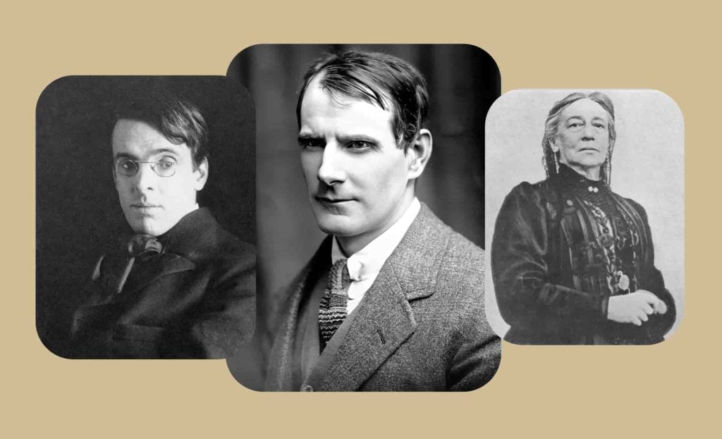 W.B. Yeats, Lady Augusta Gregory and Sean O’Casey.