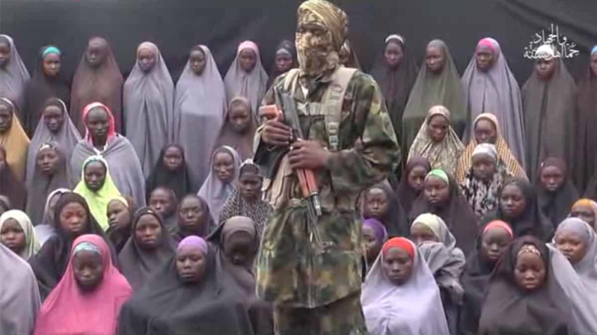 Photo: Screenshot of Boko Haram video on YouTube, now removed