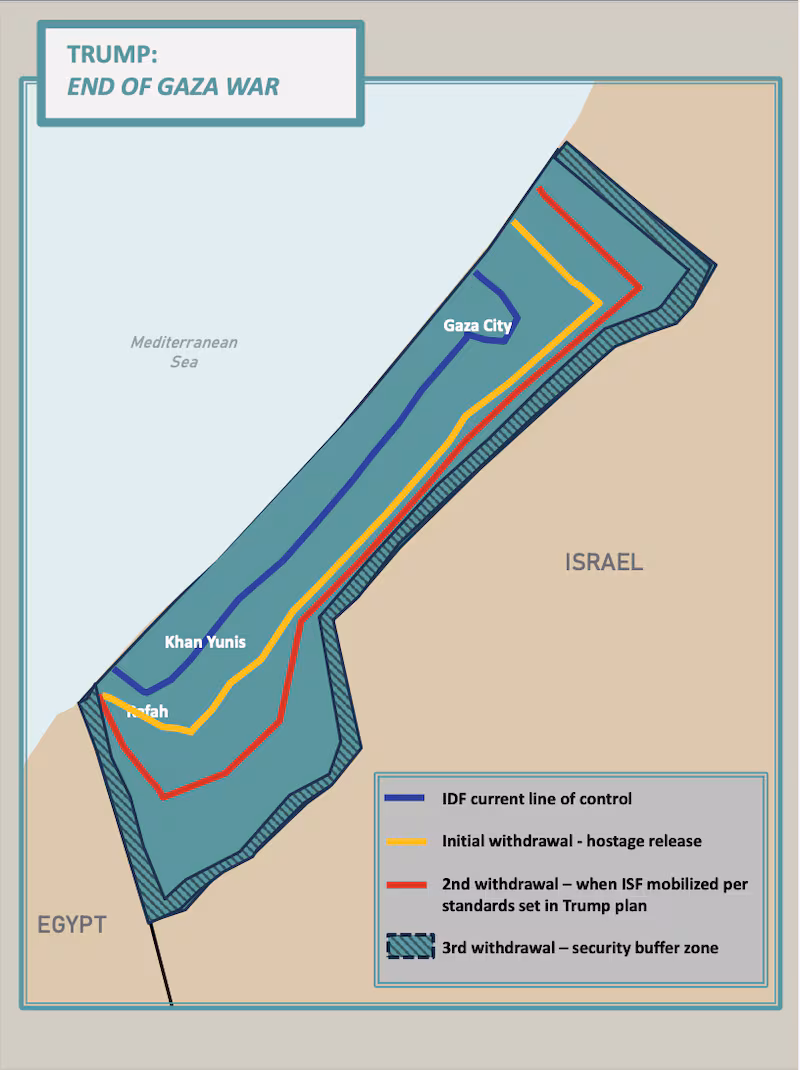 The White House released this image of Gaza as part of the proposed peace plan. September 29, 2025.