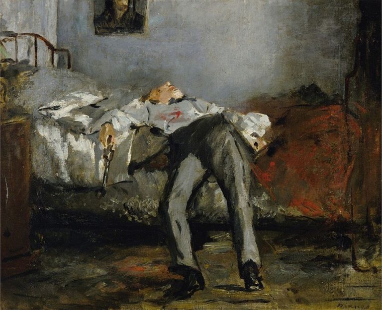 douard Manet Le Suicidé ca. 1877