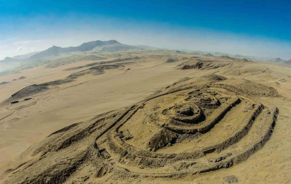 16Aerial view of the Fortified Temple