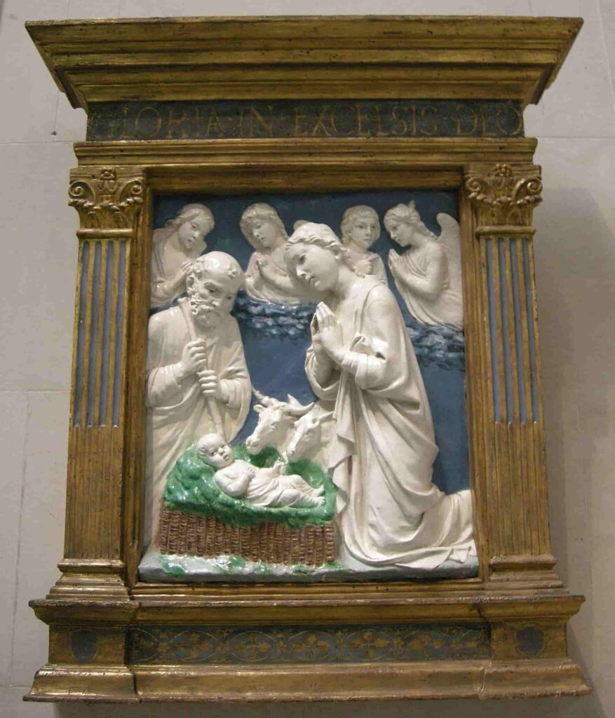 Della Robbia and his glazed sculptures of the Renaissance