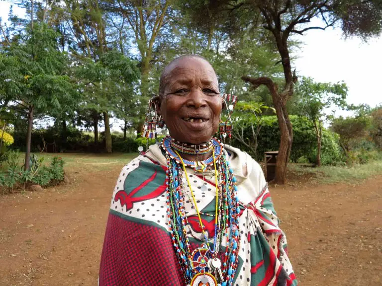 A Maasai women