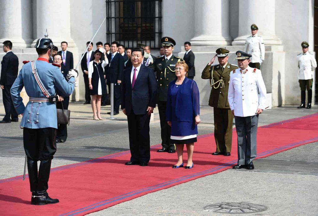 Michelle Bachelet visit to China
