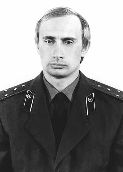 Putin at KGB