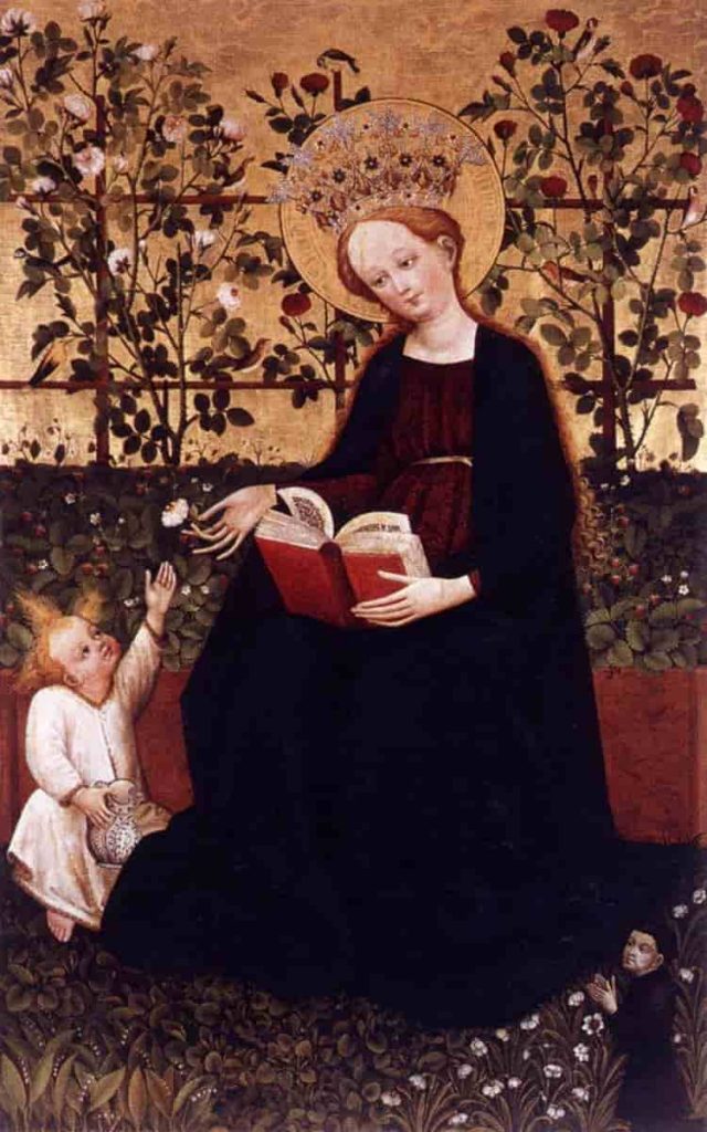 Unknown painter Madonna of the Strawberries