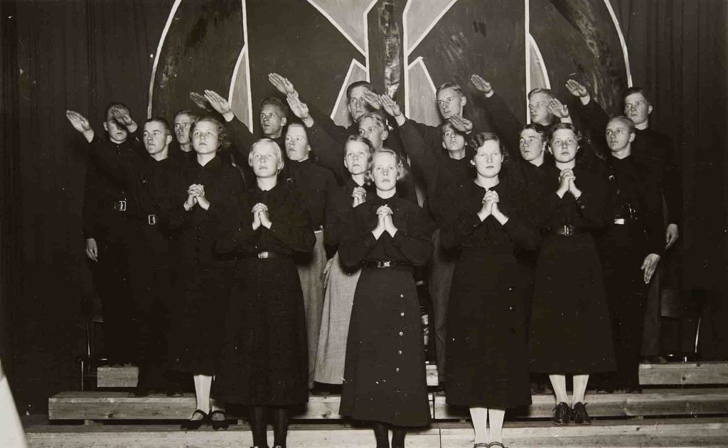 A finnish choir in 1932