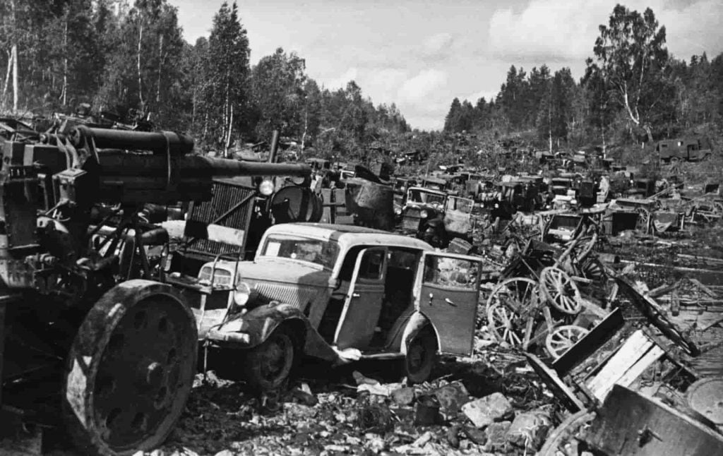 Captured goods during Finnish winter war