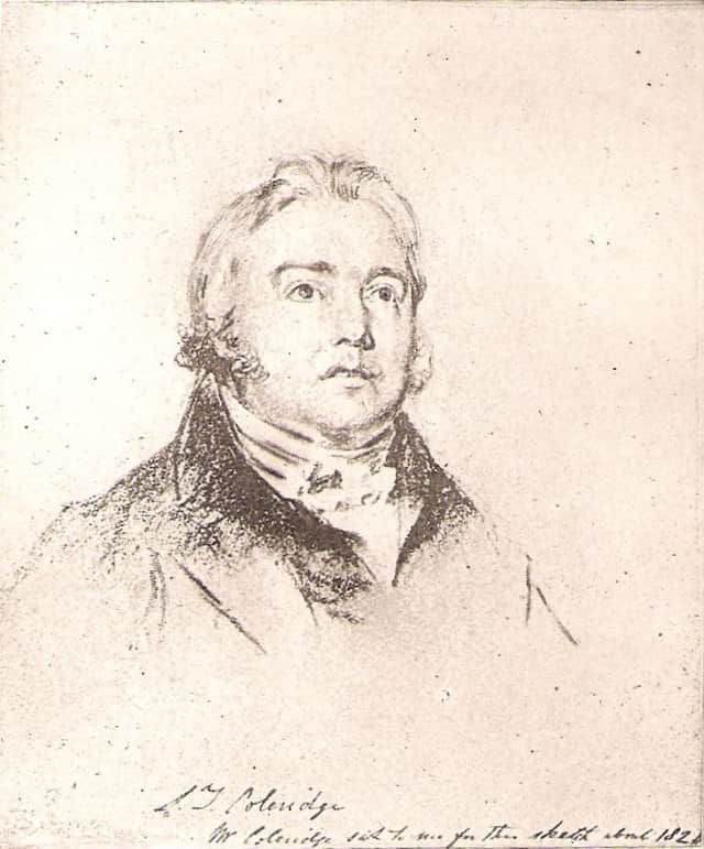 Samuel Taylor Coleridge drawing