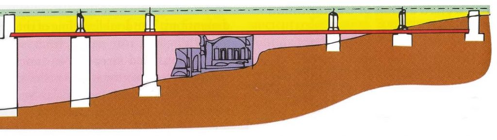 plan of Vatican Necropolis