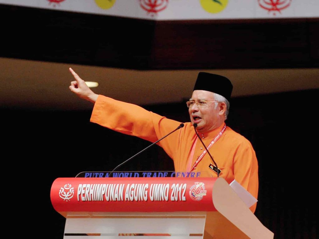 Former Malaysia MP, Najib Razak