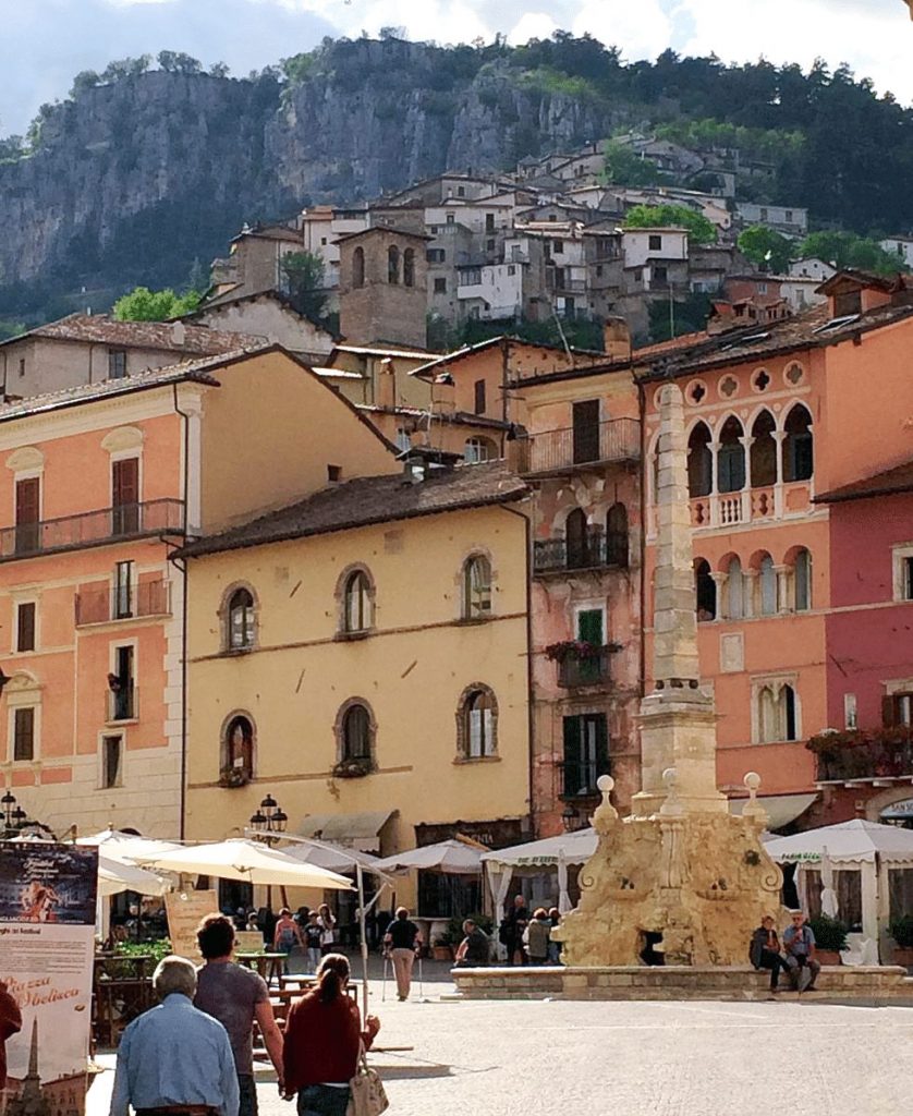 The Piazza of Tagliacozzo