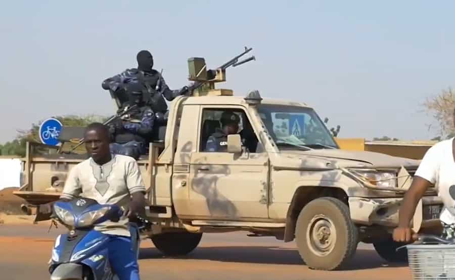 Burkinabé soldiers
