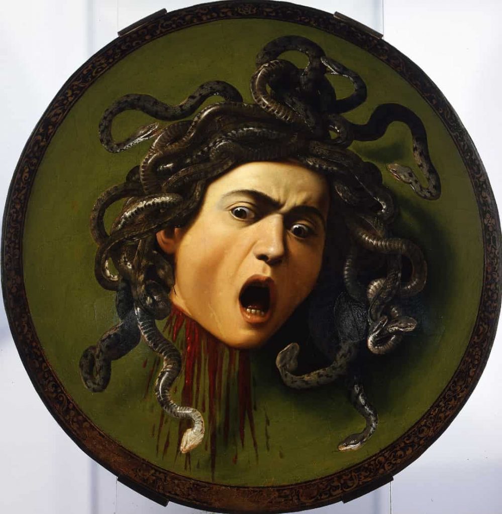 Caravaggio Medusa's head