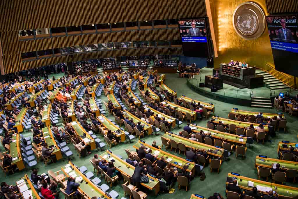 UN General Assembly voting