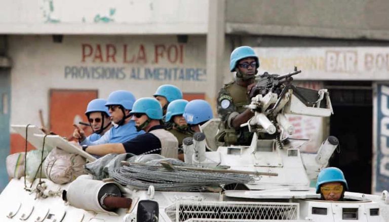 UN Peacekeeping mission in Haiti in 2005