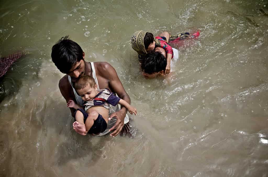 Children in 2022 Pakistan Flooding