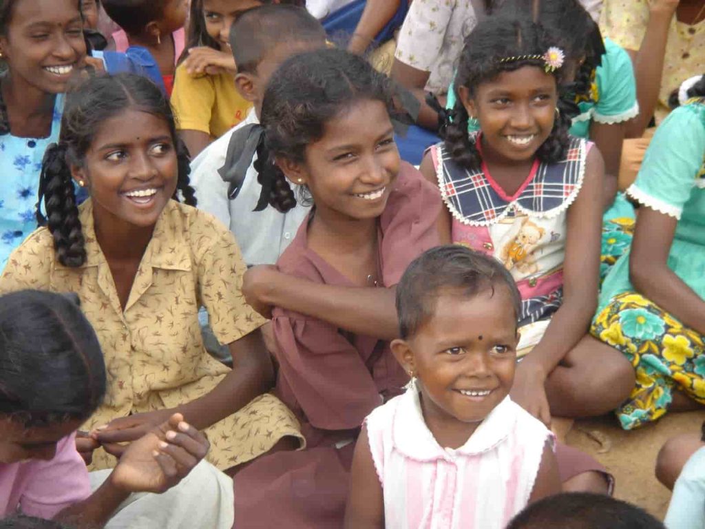 Tamil children