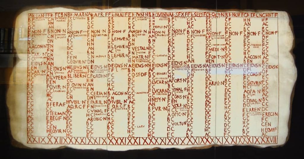 Roman Calendar