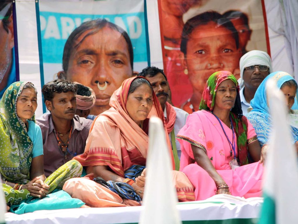Dalit Women land claim campaign