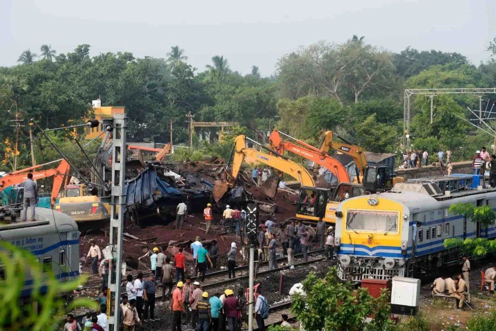 Behind the Headlines: India's Rising Power, Lingering Poverty and the Quest for Balance 2 On 2 June 2023, a catastrophic collision involving three trains in Balasore, India, led to 296 deaths and over 1,200 injuries, making it one of India's most fatal railway disasters since 1995 and the world's deadliest since 2004. Photo: BMphoto/Wikimedia © CC BY-SA 4.0